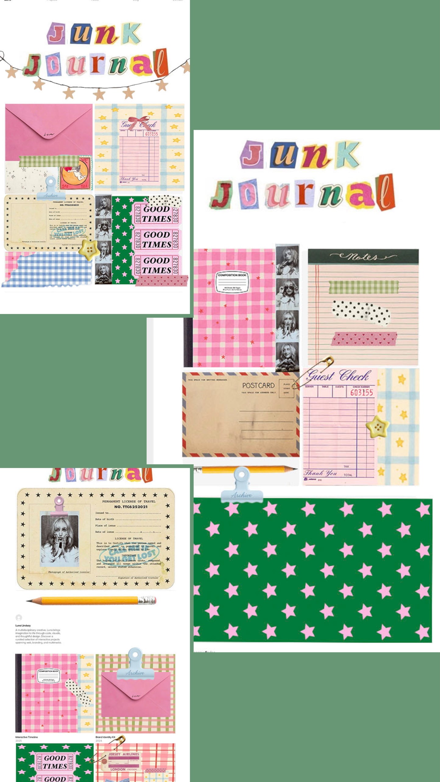 Junk Journal Night Hanji Gifts