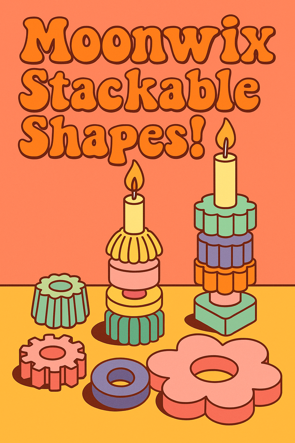Stackable Shapes Taper