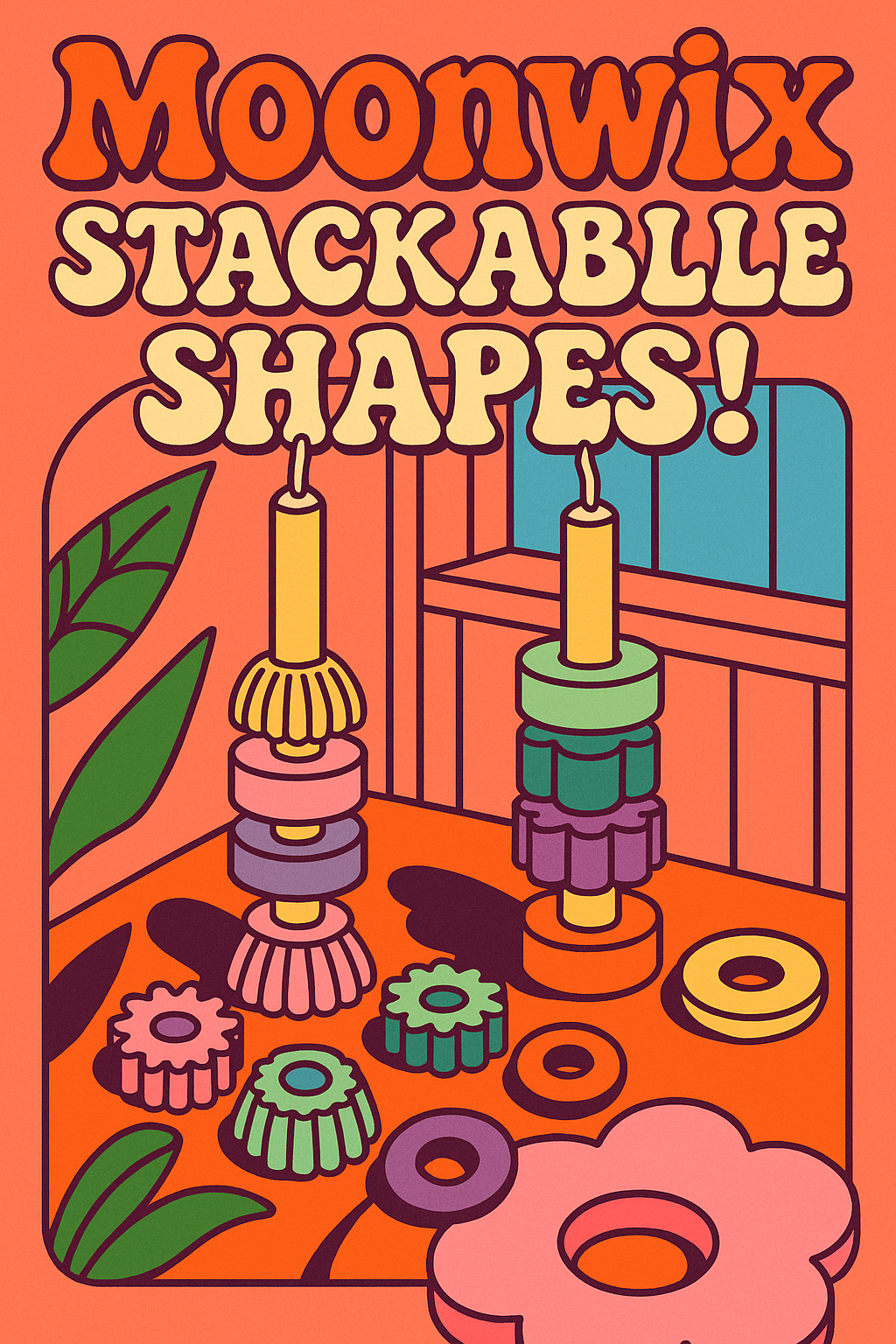 Stackable Shapes Taper