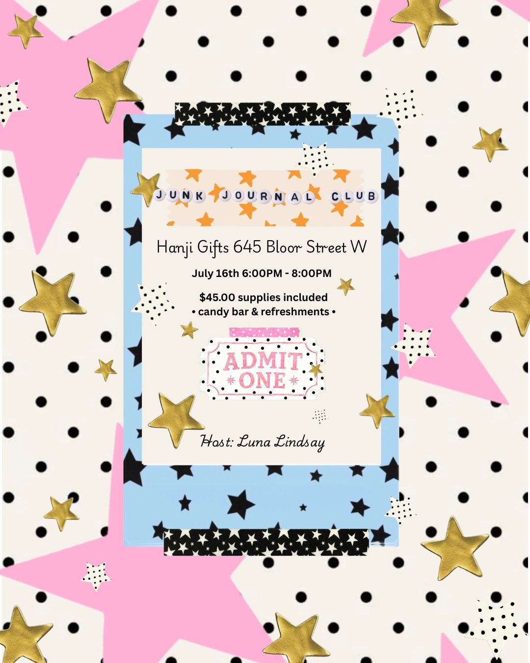 Junk Journal Night Hanji Gifts
